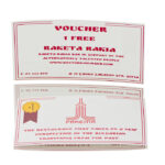 vaucher raketa rakia bar